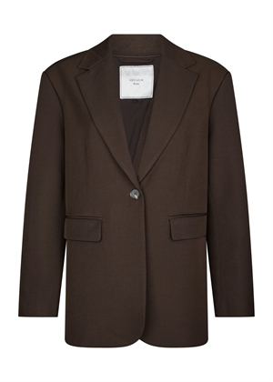 Aarielle structure blazer Dark Brown Neo Noir 